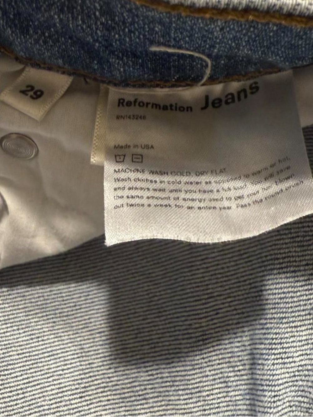 Reformation Serena High Rise Skinny Jeans - Picture 6 of 7
